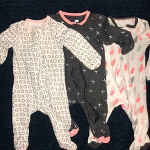 Cloud Island footie Pj set